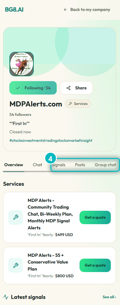 Enjoy Signals, Posts and Group chats