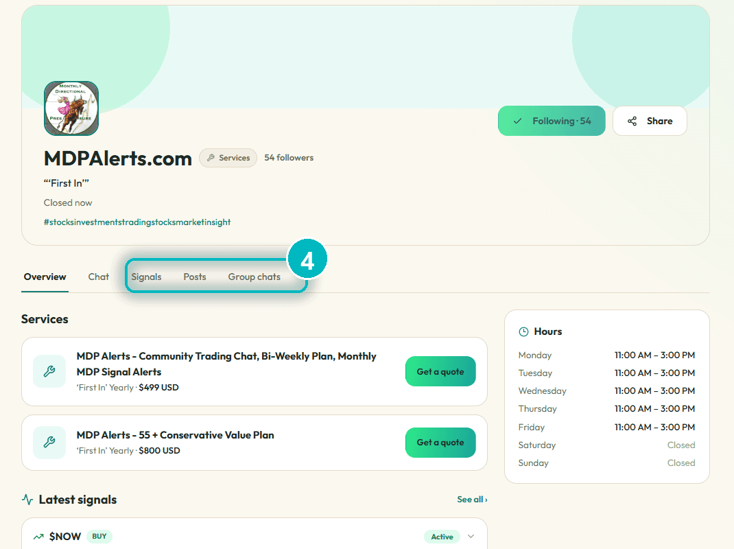 Enjoy Signals, Posts and Group chats